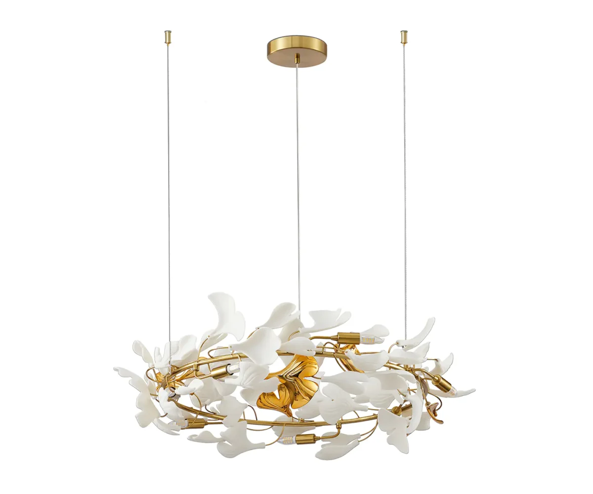 00022019 07868-70,36 Люстра Сири латунь — изображение 1