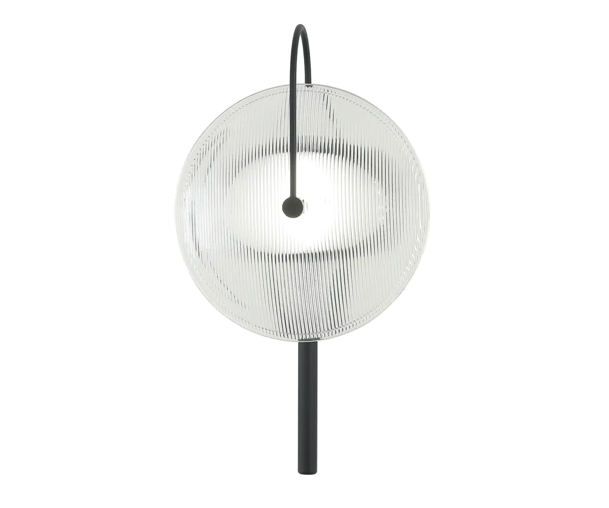 08439,19(21) Настенный светильник Мелисса черный — изображение 1