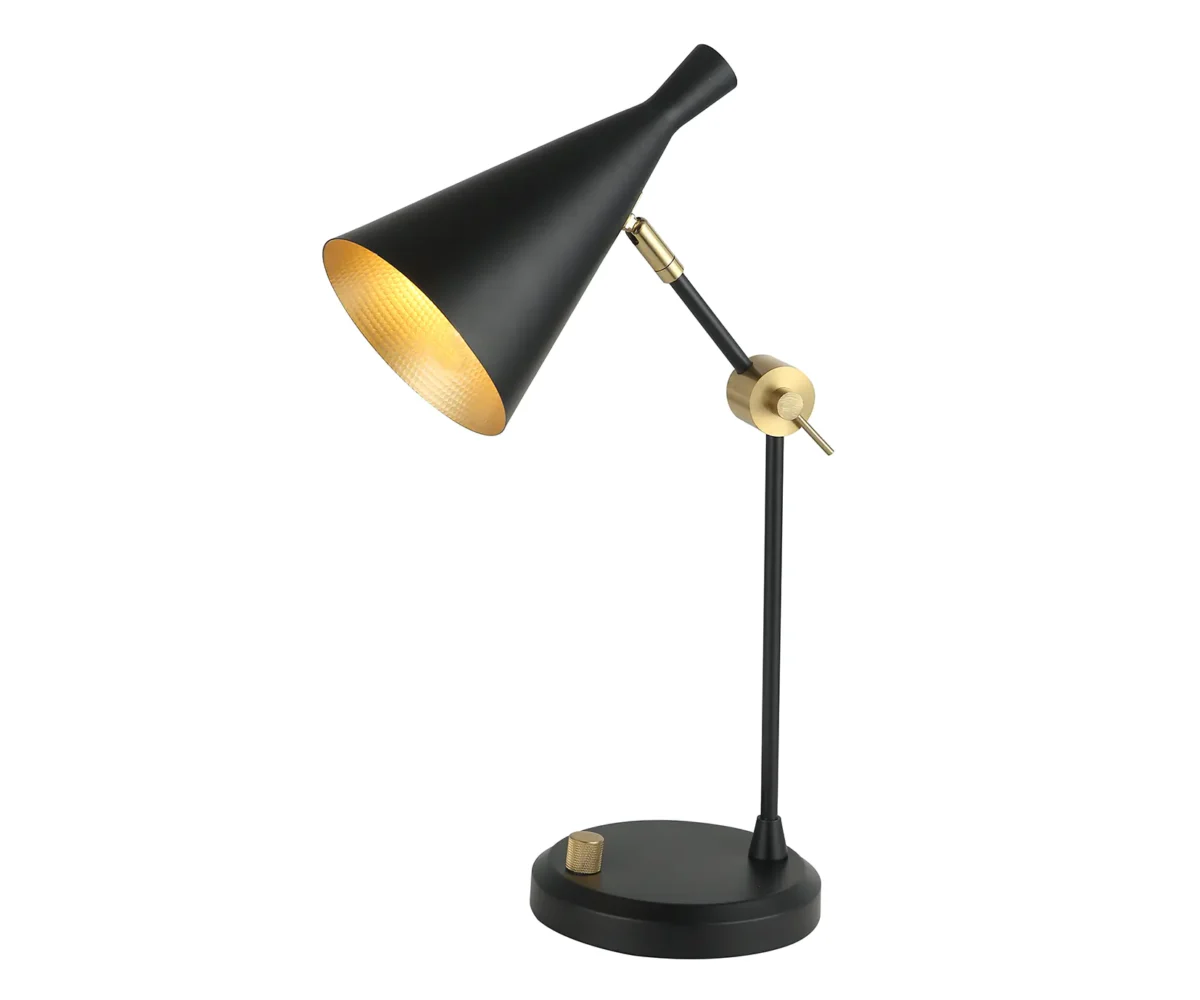 07717-T,19 Настольная лампа Камила черный — изображение 1