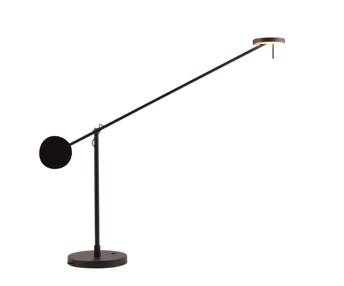 09440-T,19(3000K) Настольная лампа Некси черный — изображение 1