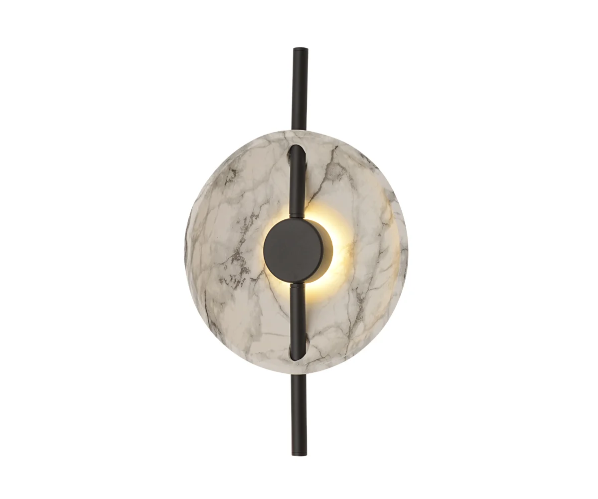 08451W,19(01) Бра Велси черный/белый — изображение 1