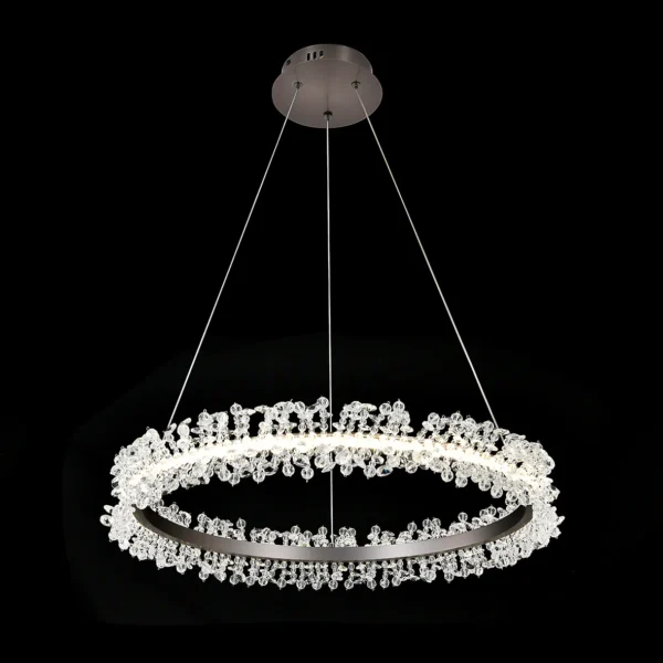 08243,12A Подвес Лаура матовый никель d60