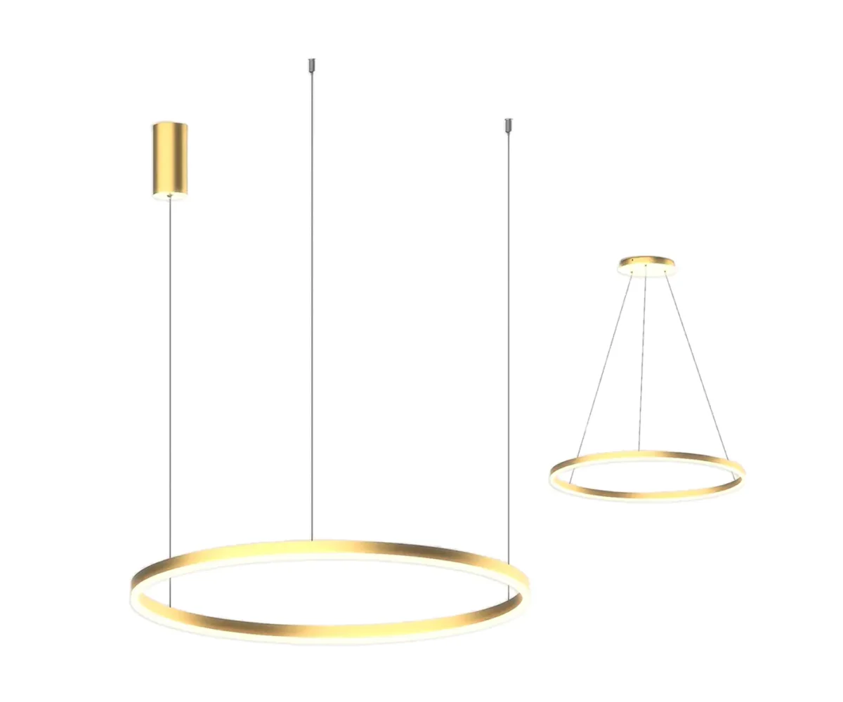 08228,36A(3000K) Подвес Тор латунь d100 — изображение 1