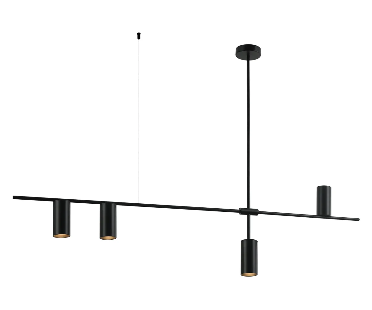 07621-4,19 Люстра Рия черный Gu10 40W — изображение 1