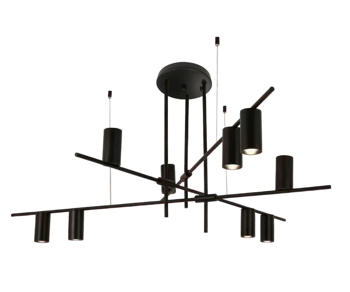 07621-9,19 Люстра Рия черный Gu10 90W — изображение 1