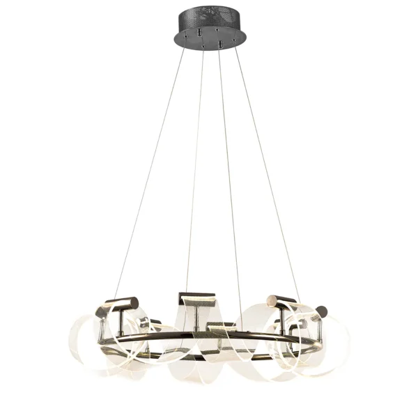 08037-70,29 Люстра Ранни черный жемчуг