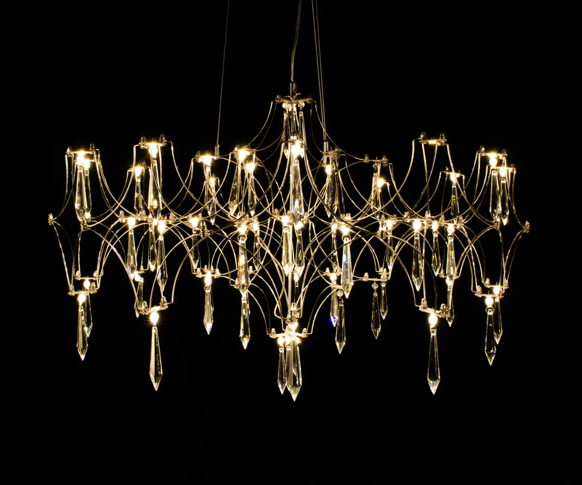 00023050 07882-63,33(21) Люстра димм. Галанта золото — изображение 1