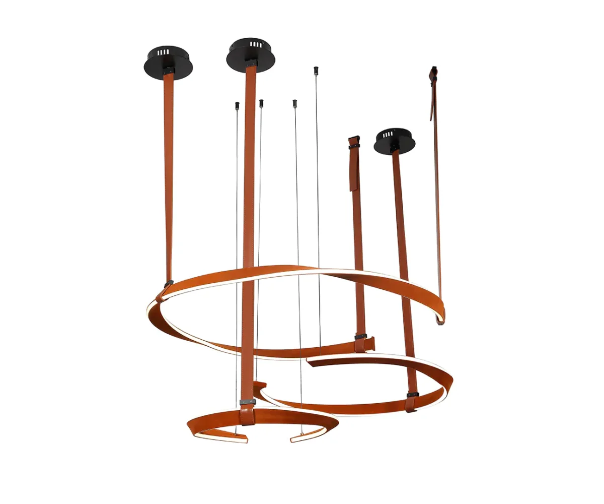 07656-3A,04(3000K) Люстра Маджена коричневый — изображение 1