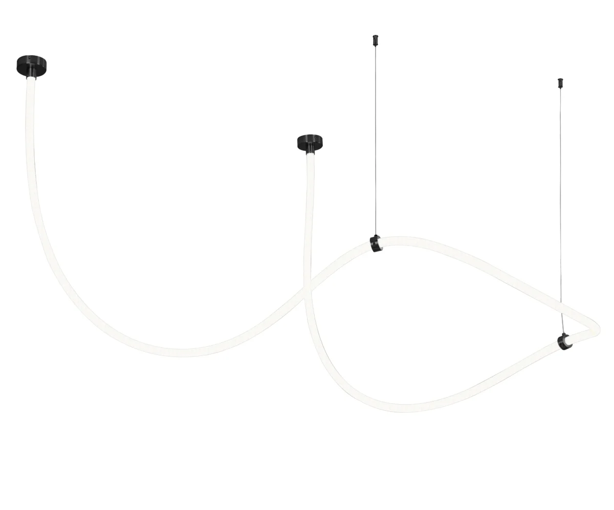 00023190 08031K-400,19(3000-6000K) Подвес димм. Венди черн. — изображение 1