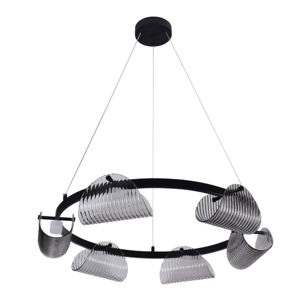 08447-6A,19(16) Люстра Каспи черный