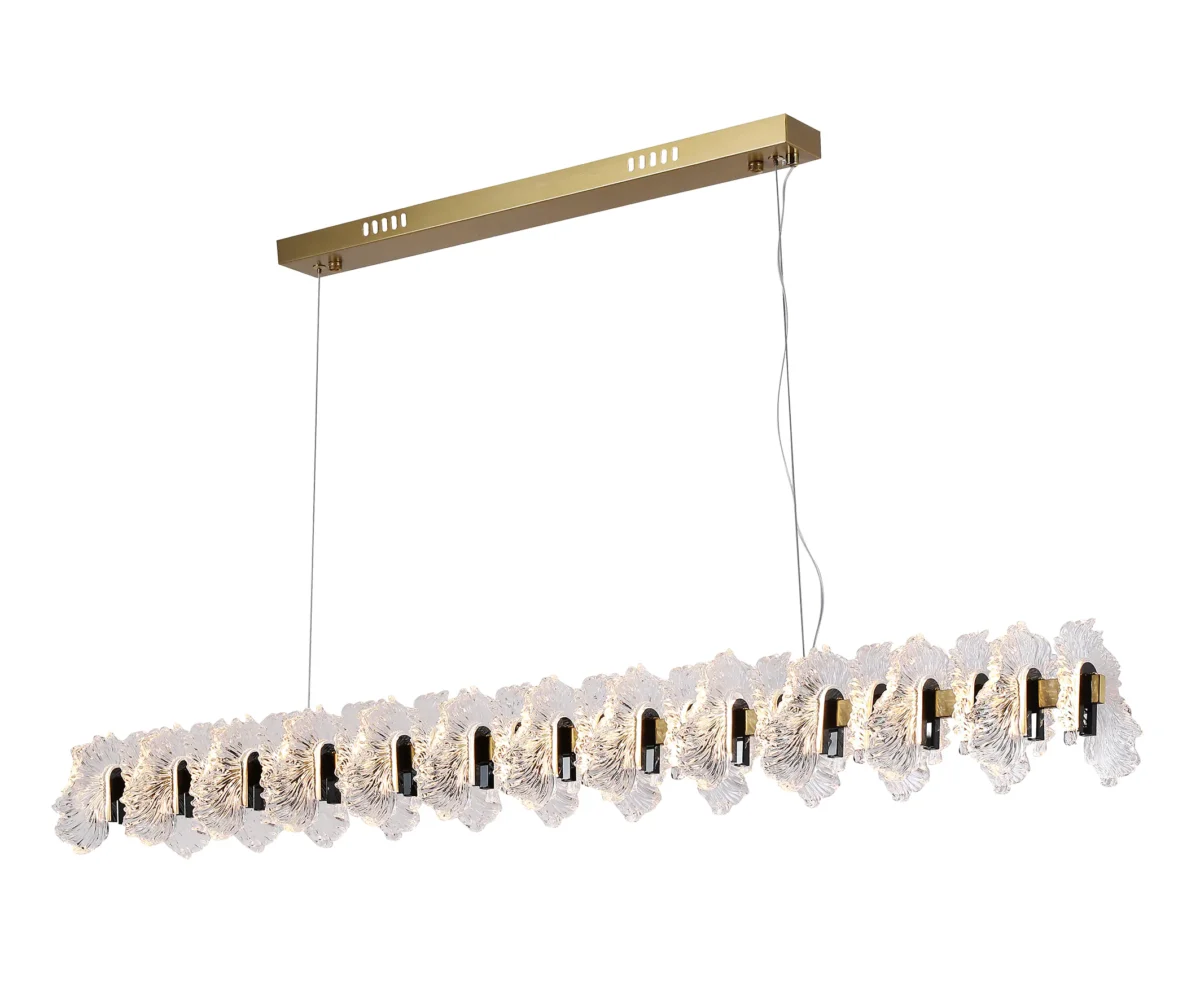 07695-120L,36-29 Люстра Мару латунь/черный жемчуг — изображение 1