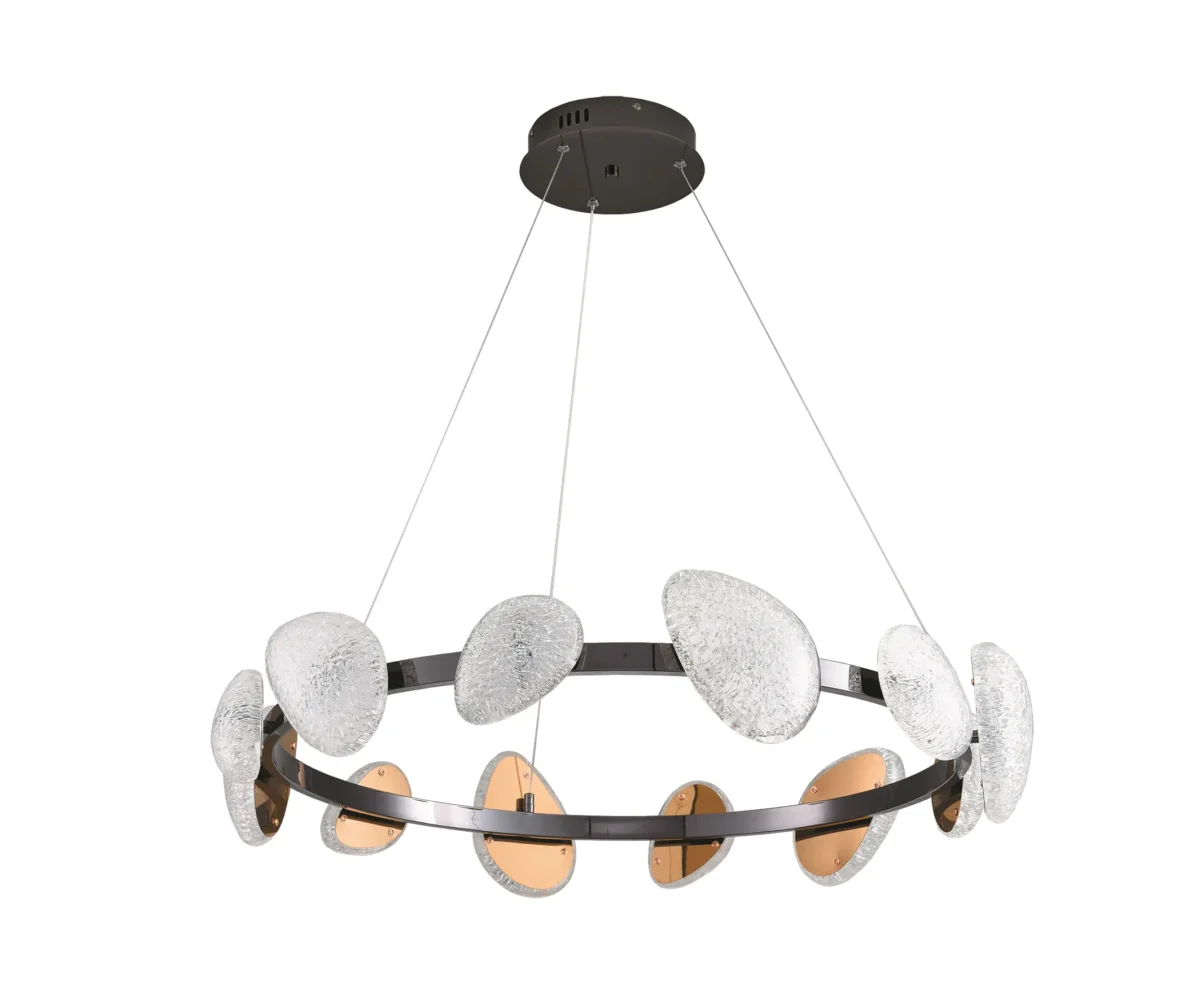 00023523 07693-12A,29 Люстра димм. Юнни черный жемчуг — изображение 1