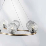 815283 Люстра BARI 8х10W(led) G9 ЗОЛОТО/ЧЕРНЫЙ МАТОВЫЙ — изображение 9