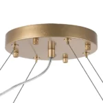 815283 Люстра BARI 8х10W(led) G9 ЗОЛОТО/ЧЕРНЫЙ МАТОВЫЙ — изображение 5