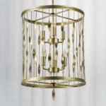 725163 Люстра FIRENZE 6х40W E14 ЗОЛОТО — изображение 5