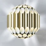 720802 Люстра SIENA 80х40W G9 ЗОЛОТО/БЕЛЫЙ — изображение 4