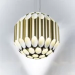 720802 Люстра SIENA 80х40W G9 ЗОЛОТО/БЕЛЫЙ — изображение 5