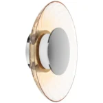 809023 Настенно-потолочный светильник CELESTA LED 24W 600LM ХРОМ/КОНЬЯЧНЫЙ 3000K