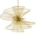 728183 Люстра ZETA 8х40W E14 ЗОЛОТО — изображение 2