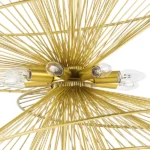 728183 Люстра ZETA 8х40W E14 ЗОЛОТО — изображение 5