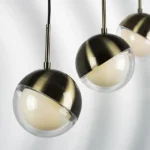 815511 Люстра DAFNE 1х5W(led) G9 ЛАТУНЬ/ПРОЗРАЧНЫЙ — изображение 3