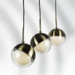 815511 Люстра DAFNE 1х5W(led) G9 ЛАТУНЬ/ПРОЗРАЧНЫЙ — изображение 5