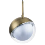 815511 Люстра DAFNE 1х5W(led) G9 ЛАТУНЬ/ПРОЗРАЧНЫЙ — изображение 6