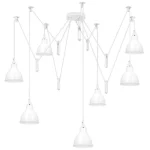 761076 Люстра ACROBATA 7х40W E14 БЕЛЫЙ