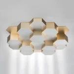 750161 Люстра потол FAVO LED-80W 3840LM Satin Gold 3000K — изображение 8