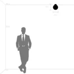 812111 Люстра GLOBO 1х40W E14 antique bronze/white — изображение 6