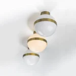 812111 Люстра GLOBO 1х40W E14 antique bronze/white — изображение 3