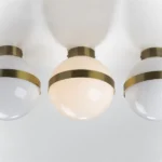 812111 Люстра GLOBO 1х40W E14 antique bronze/white — изображение 5