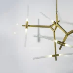 742103 Люстра STRUTTURA 10х6W (led) G9 ЗОЛОТО МАТОВЫЙ — изображение 2