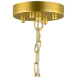 742103 Люстра STRUTTURA 10х6W (led) G9 ЗОЛОТО МАТОВЫЙ — изображение 9