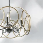 713053 Люстра REGOLO 5х40W E14 ХРОМ/ЗОЛОТО — изображение 2