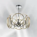 713053 Люстра REGOLO 5х40W E14 ХРОМ/ЗОЛОТО — изображение 5