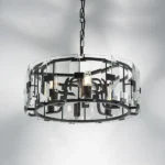 713267 Люстра NOVARA 6x40W E14 ЧЕРНЫЙ МАТОВЫЙ — изображение 2