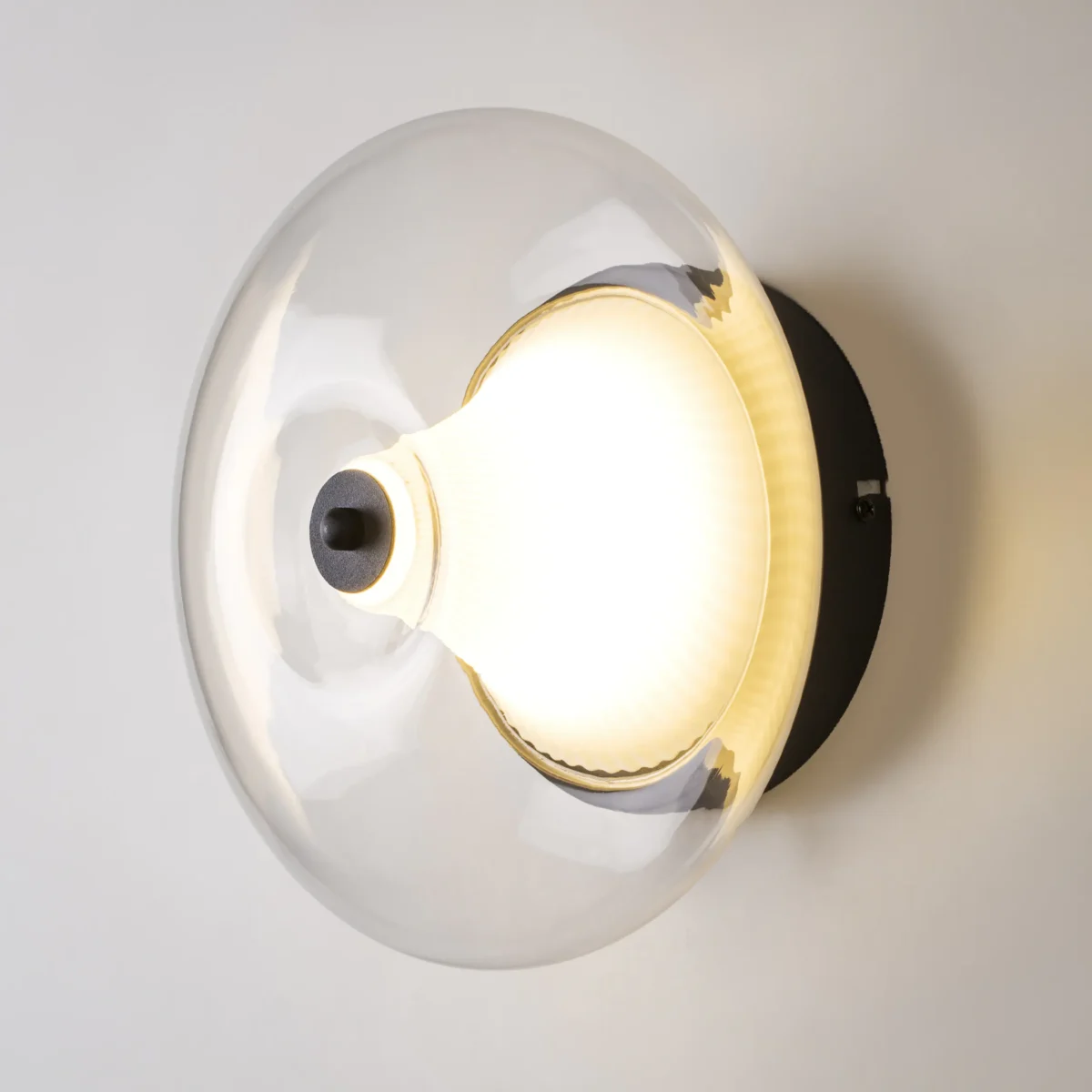 612017 Люстра PALERMO 8W LED 350LM G ЧЕРНЫЙ/ПРОЗРАЧНЫЙ 3000K — изображение 12