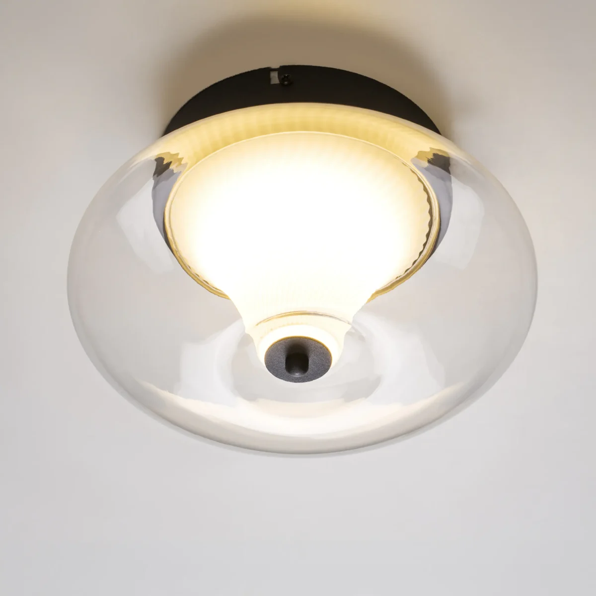 612017 Люстра PALERMO 8W LED 350LM G ЧЕРНЫЙ/ПРОЗРАЧНЫЙ 3000K — изображение 13