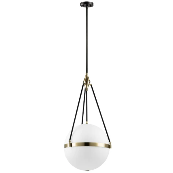 816047 Люстра MODENA 4х40W E27 ЛАТУНЬ/ЧЕРНЫЙ/БЕЛЫЙ