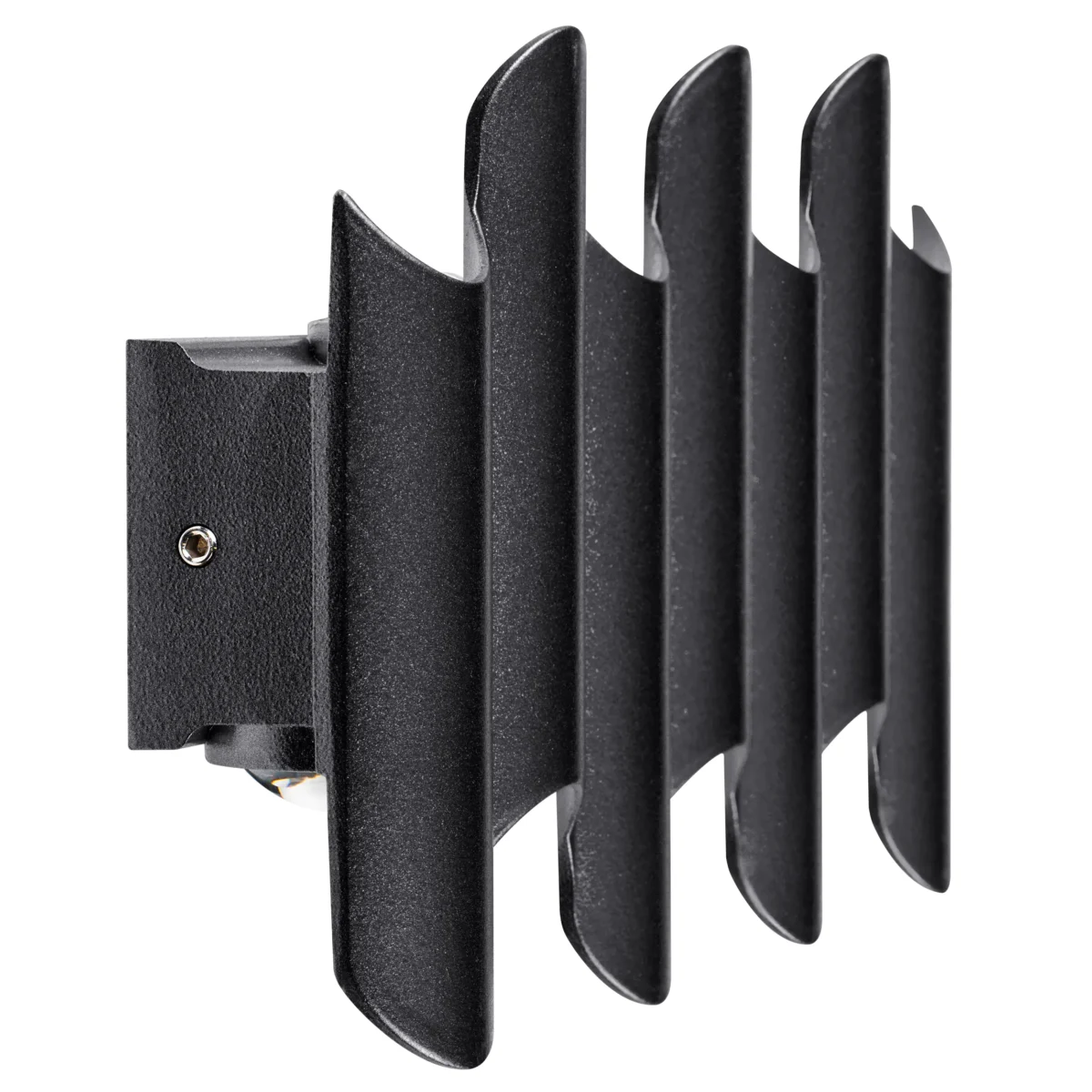 341747 Светильник BOSSO 7х1W LED 770LM G ЧЕРНЫЙ 4000K IP65 — изображение 1