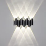 341747 Светильник BOSSO 7х1W LED 770LM G ЧЕРНЫЙ 4000K IP65 — изображение 4