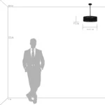 746048 Люстра AMERIGO 4х40W E14 УМБРА ПРОЗРАЧНЫЙ — изображение 9