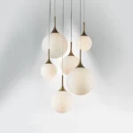 813063 Люстра GLOBO 6х40W E14 champagne gold/white — изображение 7