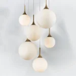 813063 Люстра GLOBO 6х40W E14 champagne gold/white — изображение 8