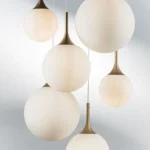 813063 Люстра GLOBO 6х40W E14 champagne gold/white — изображение 9