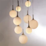 813093 Люстра GLOBO 9х40W E14 champagne gold/white — изображение 6