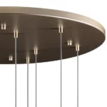 813093 Люстра GLOBO 9х40W E14 champagne gold/white — изображение 4