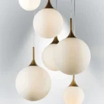 813062 Люстра GLOBO 6х40W E14 gold/white — изображение 2