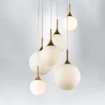 813062 Люстра GLOBO 6х40W E14 gold/white — изображение 5